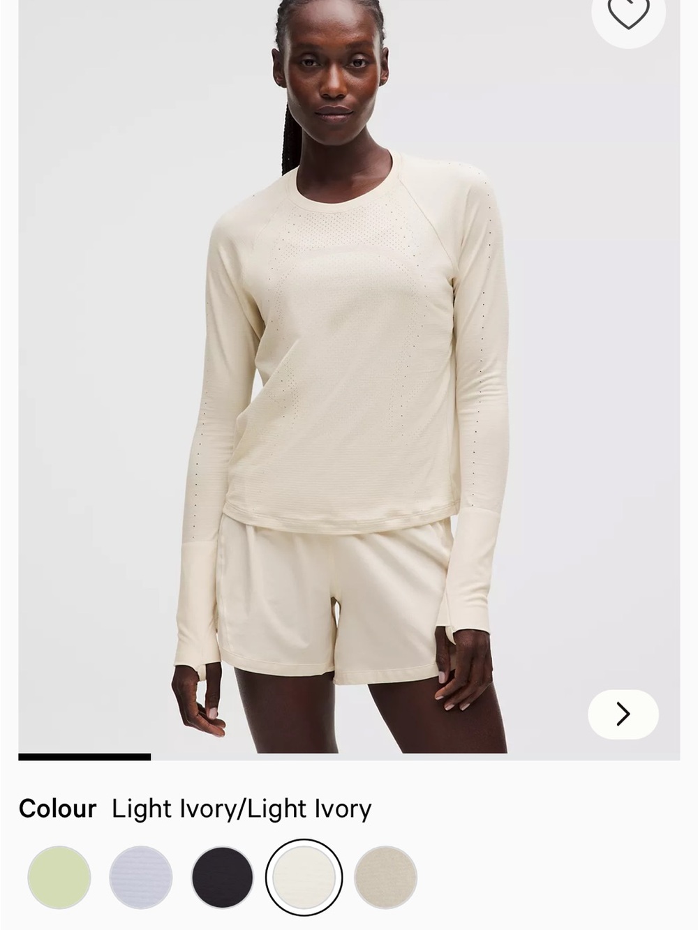 Lululemon Swiftly Mesh-Back Long-Sleeve Shirt
